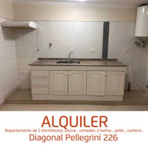 alquiler departamento calle pellegrini 226